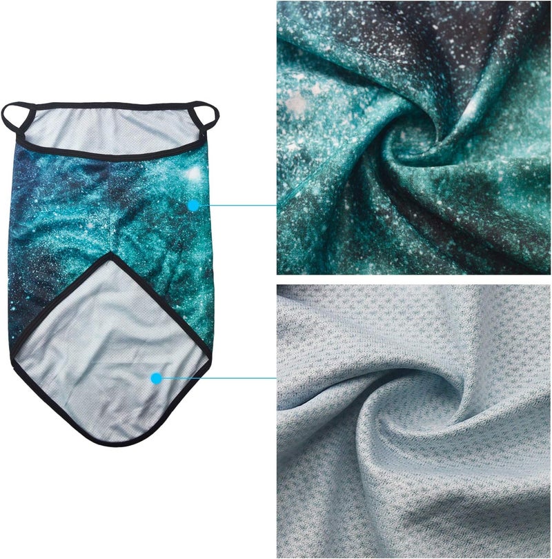 Obacle Bandana Face Mask with Ear Loops Neck Gaiter Face Mask Scarf Face Cover for Men Women - Image 4